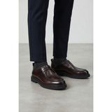 Pisagor PS-74312 Hakiki Deri Erkek Casual Günlük Ayakkabı - Kahverengi