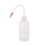 Piset 250Ml Renkli Yıkama Şişesi Şeffaf Pe Plastik Uzun Form
