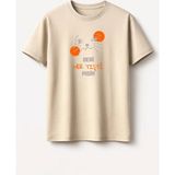 Pisik T-Shirt - Bej - XL