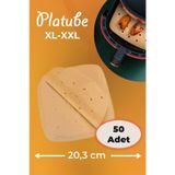 Pisirme Kagidi 50 Adet Kare Delikli Airfryer Yagli Kagit Xiaomi Philips Tüm Markalara Uyumlu