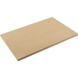 Pişirme Taşı Pizza Taşı 40X60X1,5 cm - Barbekü ve Mangal Için Uygundur - Sarı