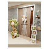 PISPISBALONCUK Hastane Odası Süsleme Küf Yeşili Krom Gold Kum Beji 30lu balon seti babyshower cinsiyet retro set