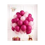 PISPISBALONCUK pembe fuşya 10lu Balon Seti doğum günü cinsiyet parti babyshower diş buğdayı bride parti seti