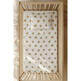 pistore %100 Pamuk Ranforce Lastikli Çarşaf Seti - Ayı Tedy Desenli Park Yatak 70x120 35x45