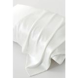 Pistore Beyaz Ipek Saten Yastık Kılıfı 50 X 70 Tekli 1 Adet
