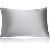 Pistore Gri İpek Saten Yastık Kılıfı 50 x 70 cm Ekstra Yumuşak Tasarım ile Konfor Sağlar