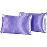 Pistore Mor Saten Yastık Kılıfı 50 x 70 cm. 2'li