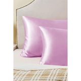 Pistore Pembe Ipek Saten Yastık Kılıfı 50 X 70 2'Li