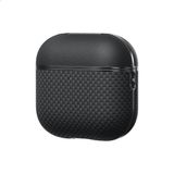 Pitaka AirPods Pro 2 Black-Gray Twill 1500D Aramid Fiber MagSafe Uyumlu Kılıf