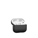 Pitaka Airpods Pro 3 Aramid Fiber 1500d Karbon Magsafe Uyumlu Kulaklık Kılıfı - Siyah