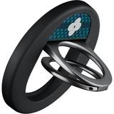 Pitaka Aramid Fiber Flora In Grid Serisi Magez Grip 3 Magnetik Ring Stand Telefon Tutucu Mavi