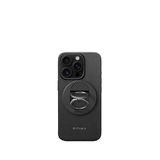 Pitaka Classic Ultra Slim Yüzük Standlı Iphone 16 Pro Max Magsafe Uyumlu 600d Aramid Fiber Telefon Kılıfı - Siyah