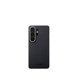 Pitaka Galaxy S26 Ultra Edge Black Grey Twill Aaron Telefon Kılıfı - Siyah