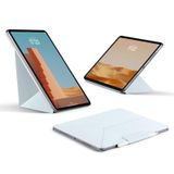PITAKA iPad Pro 11 İnç Kılıf M4/M5, 4 Sezgisel Açı, Folio 2-Mavi | Portre/Manzara Manyetik iPad Pro M5/M4 Kalem Tutuculu Kılıf, Öğrenme Eğrisi Yok, İnce ve Hafif, Otomatik Uyanma/Uyku