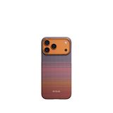 Pitaka Sunset 2.0 California Dream Iphone 17 Pro Aramid Fiber Karbon Magsafe Uyumlu Telefon Kılıfı - Turuncu