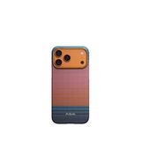 Pitaka Sunset 2.0 California Dream Iphone 17 Pro Max Magsafe Uyumlu Aramid Fiber Telefon Kılıfı - Turuncu