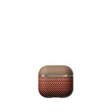 Pitaka Tactile Woven 600d Aramid Fiber Airpods 4 Kahverengi Kulaklık Kılıfı