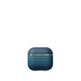 Pitaka Tactile Woven 600d Aramid Fiber Airpods 4 Kulaklık Kılıfı - Mavi