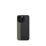 Pitaka Tactile Woven Iphone 15 Pro Max Magsafe Uyumlu 600d Aramid Fiber Overture Telefon Kılıfı - Siyah