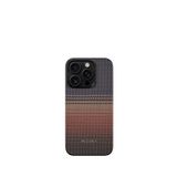 Pitaka Tactile Woven Iphone 15 Pro Max Magsafe Uyumlu Telefon Kılıfı - Turuncu