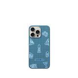 Pitaka Ultra Slim Awa Iphone 15 Pro Max Magsafe Uyumlu 600d Aramid Fiber Telefon Kılıfı - Mavi