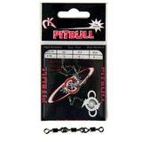 Pitbull 5105 3 Zincir Fırdöndü 5Li Paket Black Nikel Standart 14