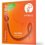 Pitbull Gold Akustik Gitar Teli Gag El 11-52 Extra Light - 3 Renk Sunburst