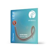 Pitbull Strings Coated Seri Elektro Gitar Teli – Uzun Ömürlü, Parlak Ton, Yüksek Dayanıklılık (10-52 LTHB)