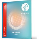 Pitbull Strings Coated Seri Klasik Gitar Takım Teli CCG HT Hard Tansiyon Kararmaya Karşı Dayanıklı