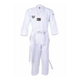 Pitbull Taekwondo Dobok, WTF Onaylı, Beyaz Yaka, Profesyonel Taekwondo Elbisesi (200)