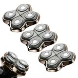 Pitbulls Gold Pro, Silver Pro, Platinum Pro, Butterfly Kiss Pro Kafa Tıraş Makinesi İçin Pro 4 Tıraş Makinesi Yedek Başlıkları (3'Lü Paket)