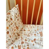Pithy Pamuk Saten Lastikli Çarşaf (90 x 190 20) Yastık Kılıfı (50 x 70)-Baby Toys - Beyaz