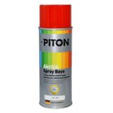 Piton RAL 3020 Trafik Kırmızı 400 ml Sprey Akrilik Boya