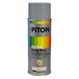 Piton RAL 7001 Gümüş Gri 400 ml Sprey Akrilik Boya
