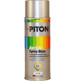 Piton RAL9006 Gümüş Gri Akrilik Sprey Boya