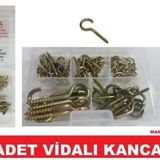 Piton Vidalı Kanca Seti 70 Adet