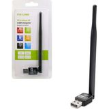 Pix-Link Wi-Fi Anten Adaptör 150MBPS 5dbi Uydulara Uyumlu LV-UW10 Wireless Adaptör