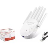 Pix-Link WR60T 300Mbps 6 Antenli Wifi Sinyal Güçlendirici Repeater Beyaz