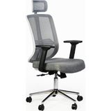 Pixel Hero Nefes Alan Fileli Çalışma Koltuğu Ergonomik Ofis Koltuğu Gri