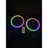 Pixel Kayar LED Midrange Kapağı 1 Takım 20 cm 2 Adet Pixel Kayar LED Kapak + Kumanda Modül