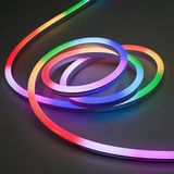 Pixel Neon LED 5 Metre Şerit Seti, USB 5V Akıllı RGB Pixel Şerit Led, Mobil Uygulama ve Kumandalı, Müziğe Duyarlı Ses Sensörlü, Su Geçirmez IP65, Oda Dekorasyon Aydınlatma ve TV Ünite Arkası
