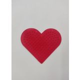 Pixel Pixel Boncuk Dizme Tablası-Kırmızı Kalp PPP16-08