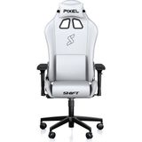 Pixel Shift Beyaz Kumaş Oyuncu Koltuğu
