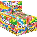 Pixichews Pıxı Chews; Meyve Aromalı Dil Boyayan Yumuşak Şerit Şekerleme 7 gr x 60 Adet/1 Kutu. - 1 Adet