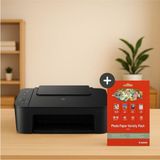 Pixma E3640 + Fotoğraf Kağıdı Hediyeli - Çok Renkli