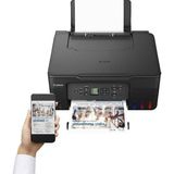 Pixma G3470 Wi-Fi + Tarayıcı + Fotokopi Tanklı Çok Fonksiyonlu Mürekkep Püskürtmeli Yazıcı - Ahşap - Bej - Siyah