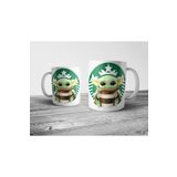 Pixxa Baby Yoda Grogu Starbucks Mandalorian Kupa Bardak