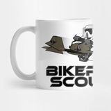 Pixxa Biker Scout - Star Wars - Yıldız Savaşları Kupa Bardak - Renkli