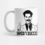 Pixxa Borat - Büyük Başarı Kupa Bardak - Renkli