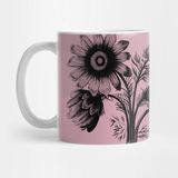 Pixxa Britannica Vintage Flower Kupa Bardak